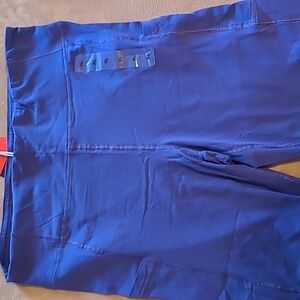 NWT West End purple high waist yoga stretch shorts Sz XL